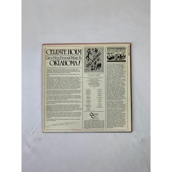 LP Celeste Holm Gives A Very Personal Tribute To Oklahoma 1981 Original Pressing - Picture 2 of 6